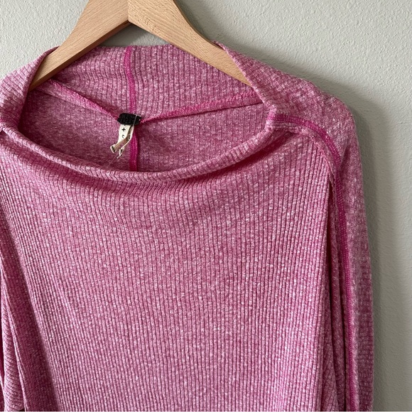 We The Free Londontown Pink Thermal Tunic Top Small - Picture 9 of 16